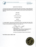 G-Plex Certificate of Free Sale